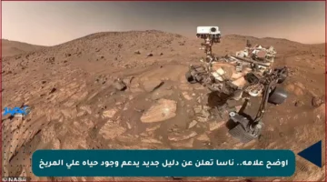 أوضح علامة.. ناسا تعلن عن دليل جديد يدعم وجود حياة على المريخ